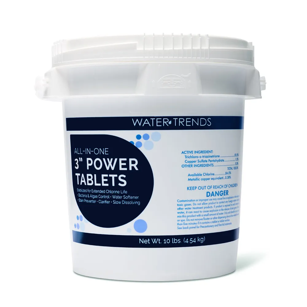 10 lbs. Of WATER TRENDS 6-in-1-3″ Power Tabs