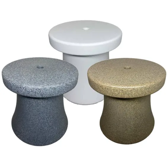 17 inch In-pool Lounge Side Table w/ Optional Umbrella
