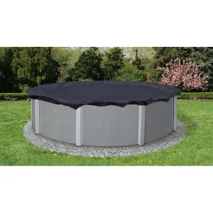 22′ Artic Armor Winter Cover for 18′ Round Pool 8 Yr. Navy Blue
