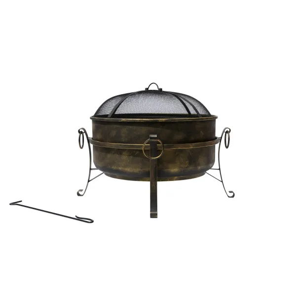 24″ Outdoor Laguna Steel Cauldron Fire Pit