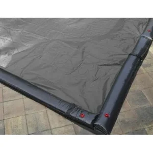 25′ x 50′ Winter Cover for 20′ x 45′ Rectangle Pool (w/ string & grommets)