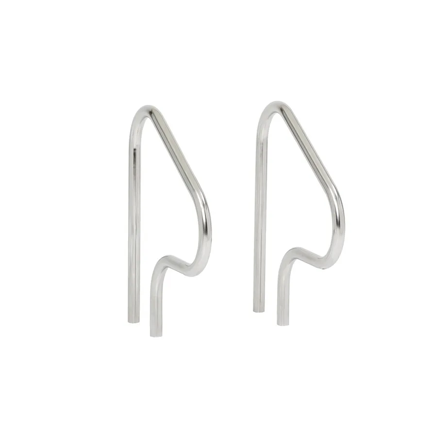 26-Inch Figure 4 Pool Handrails – Stainless Steel – Pair of Rails