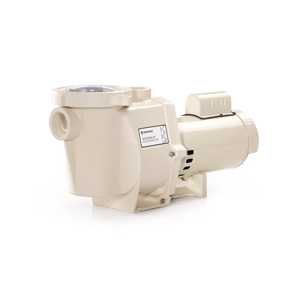 2HP Pentair WhisperFlo- Energy Efficient Single Speed Full Rated