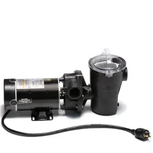 2HP Swimpro Pump W/ Twist Lock Cord & On/Off Switch & Extended 2 Year Warranty