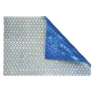 30′ x 50′ Rectangle Inground Blue/Silver Solar Blanket, 5 Yr