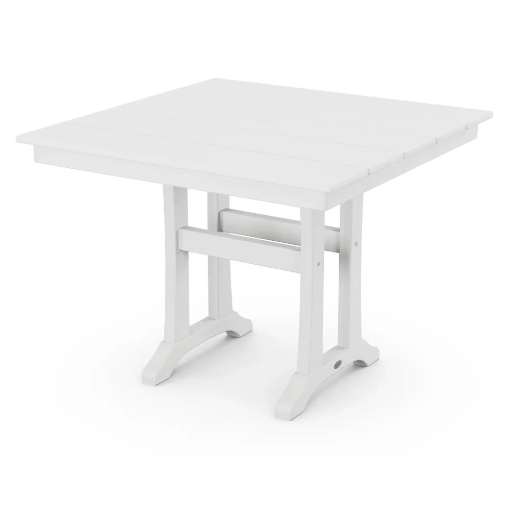 37″ Farmhouse Trestle Dining Table