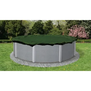 37′ Winter Cover for 33′ Round Pool 12 Yr. Green