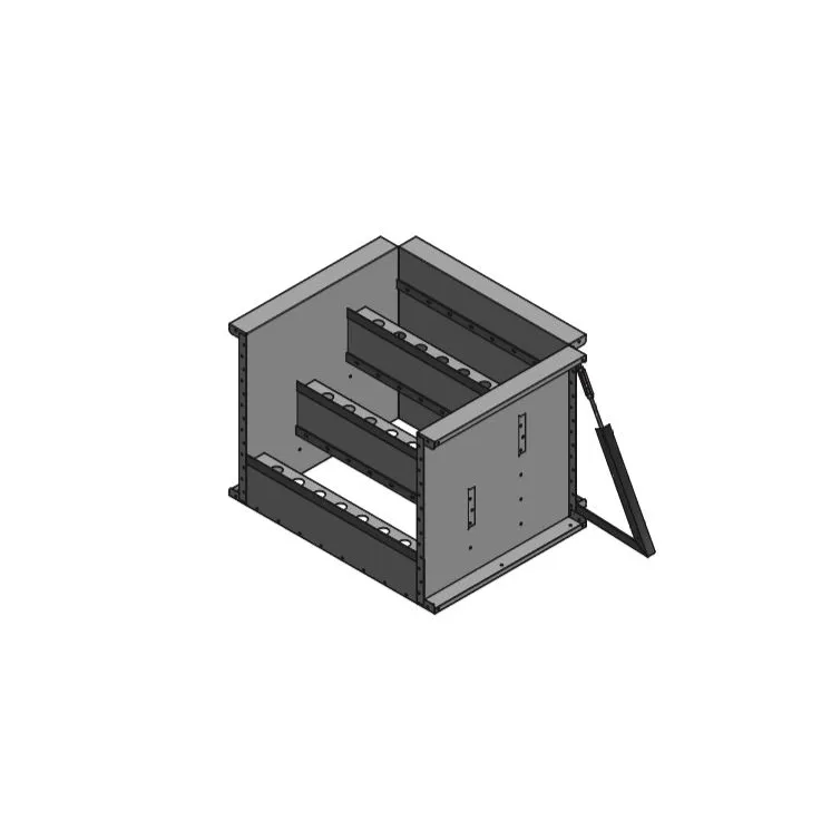 4′ Wide Steel Step w/ 6″ Radius Corners