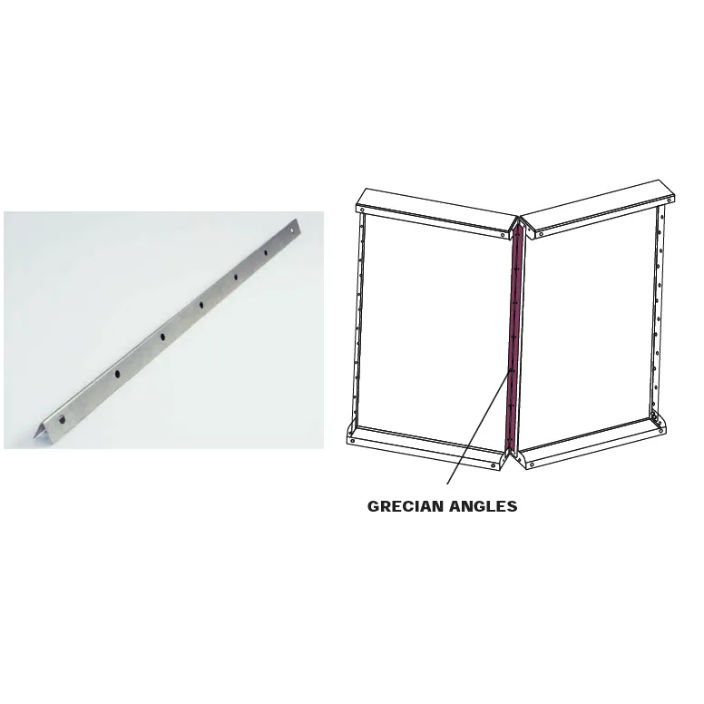 42″ Grecian Corner Angle, 14GA Steel