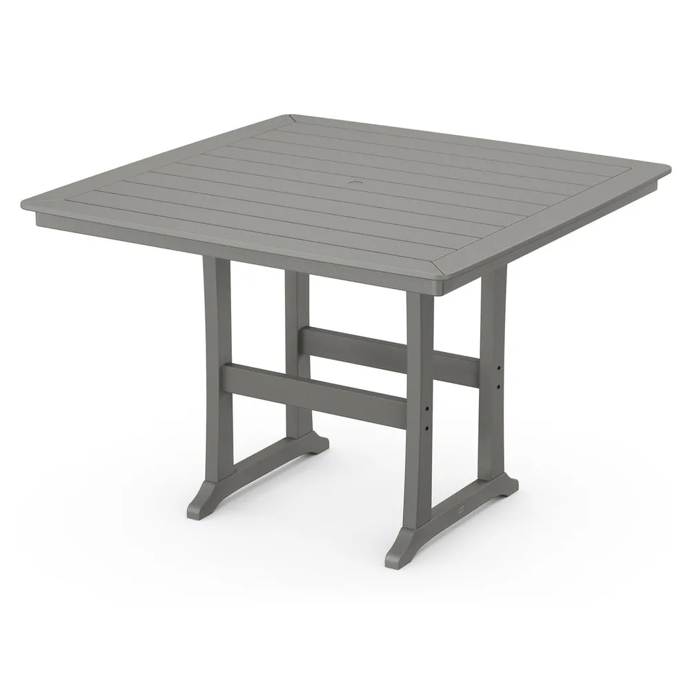 59″ Nautical Trestle Bar Table