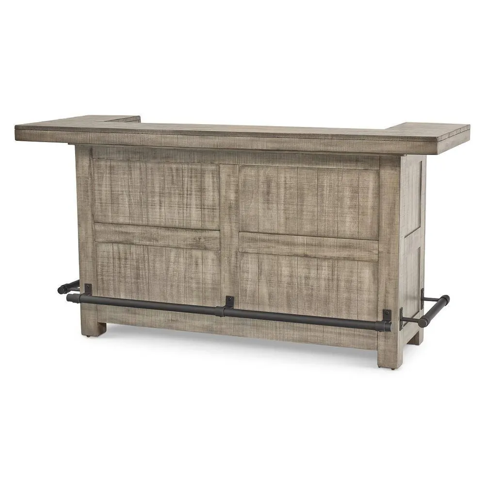 80” Kingston Bar – Rustic Grey