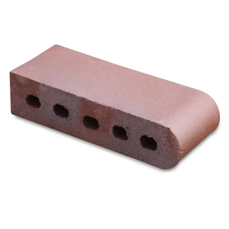 9″ Coping Bricks – Light Ironspot – Single Bullnose/Cored – Pallet/384 Bricks