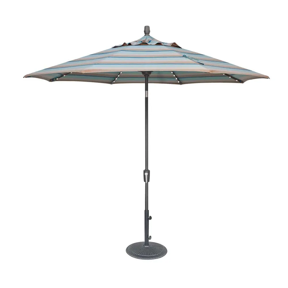 9′ Designer Starlight Umbrella – Gateway Mist
