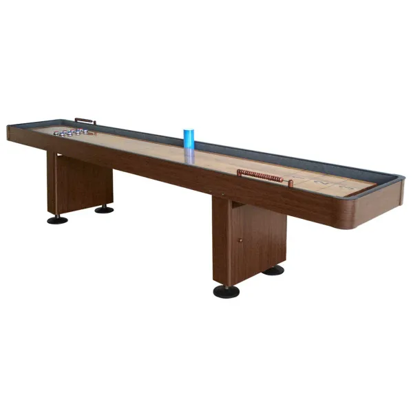 9′ Walnut Shuffleboard Table