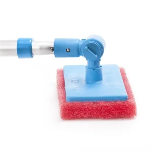 Adjust-A-Brush Scrub Pad with Telescopic Handle