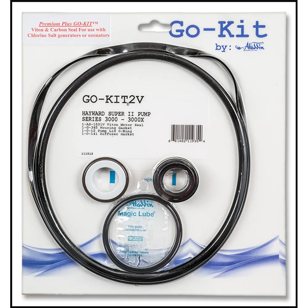 Aladdin GO-KIT2V Hayward Super II Pump Series 3000-3000X