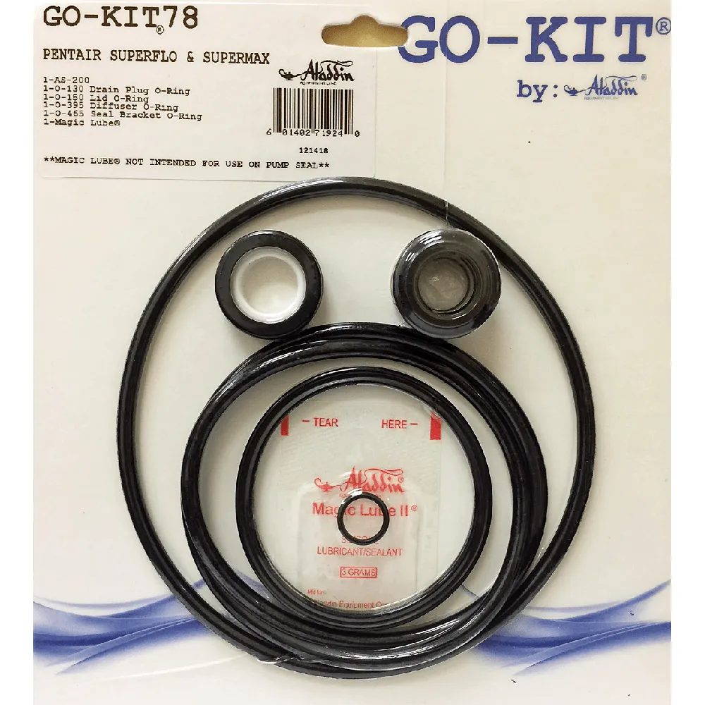 Aladdin Pentair Superflo Pump Seal Kit GO-KIT78