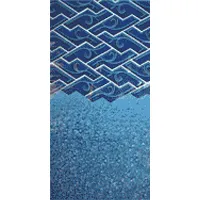 ALPS 21′ Round Blue Illusion Overlap Liner 25GA 48″-54″