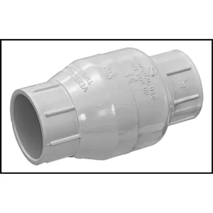 American Granby Inc. 1-1/2″ S X S PVC Swing Check Valve (#1520-15)
