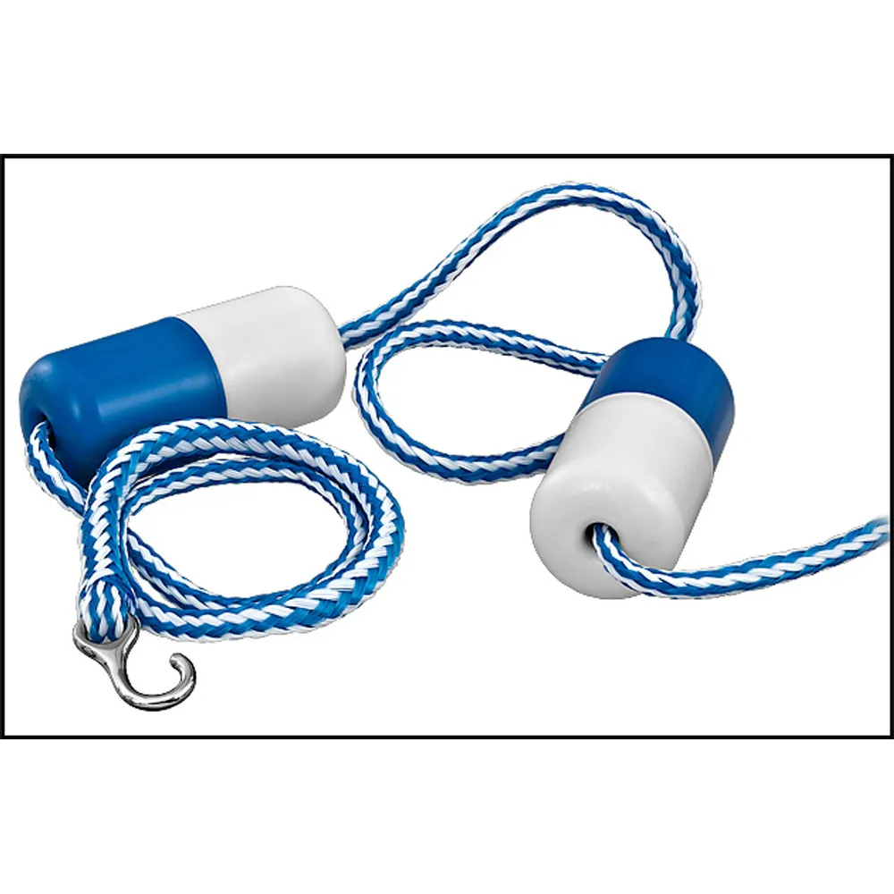 American Granby Inc. 18 Ft. Safety Float Line With 5 Floats & 2 Hooks (#RFK18)