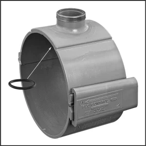 American Granby Inc. 8″ X 1 1/2″ Flo Control “Clamp-It” Saddle Tee (#448015)