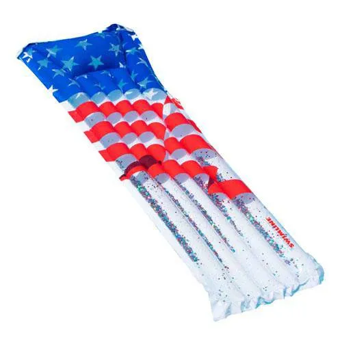 Americana Glitter Inflatable Mattress