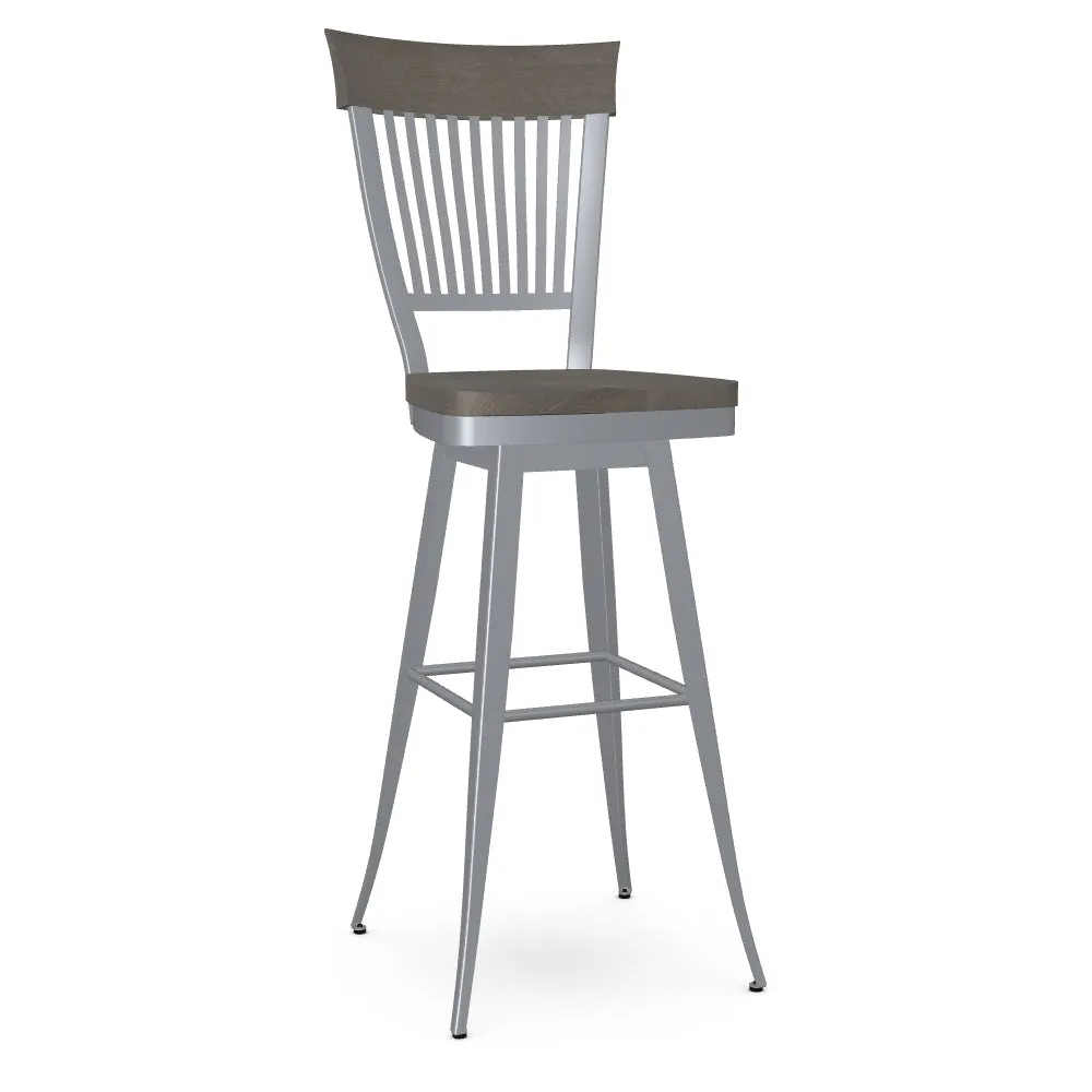 Annabelle Spectator Stool – Wood Seat