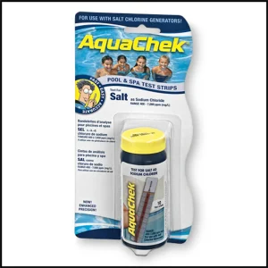 Aquacheck White Test Strip Sodium Chloride -10 Strips per Bottle
