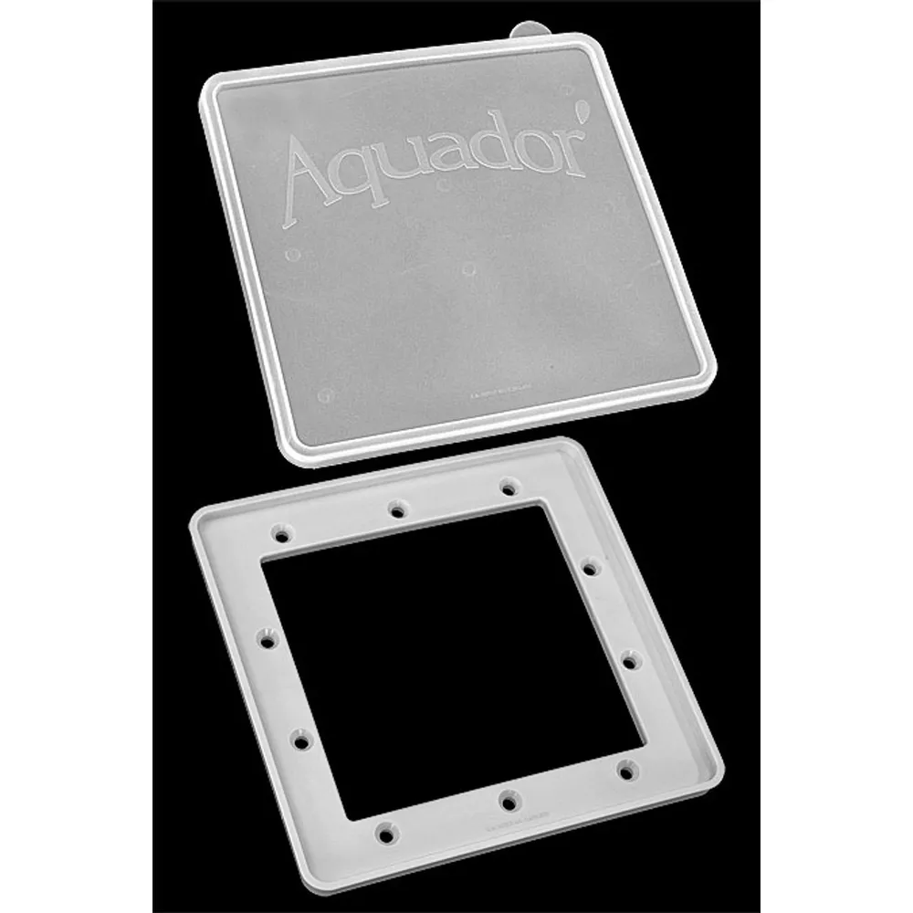 Aquador Skimmer Closure System With Freeze Protection Includes Face Plate And Cover (#1090)
