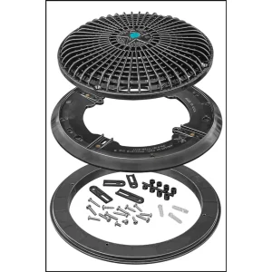 AQUASTAR 10″ SUCT. COVER BLACK