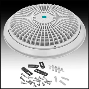 AQUASTAR 10″ SUCT. COVER WHITE