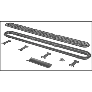 AQUASTAR 32″ CHANNEL GRATE W/FRAME