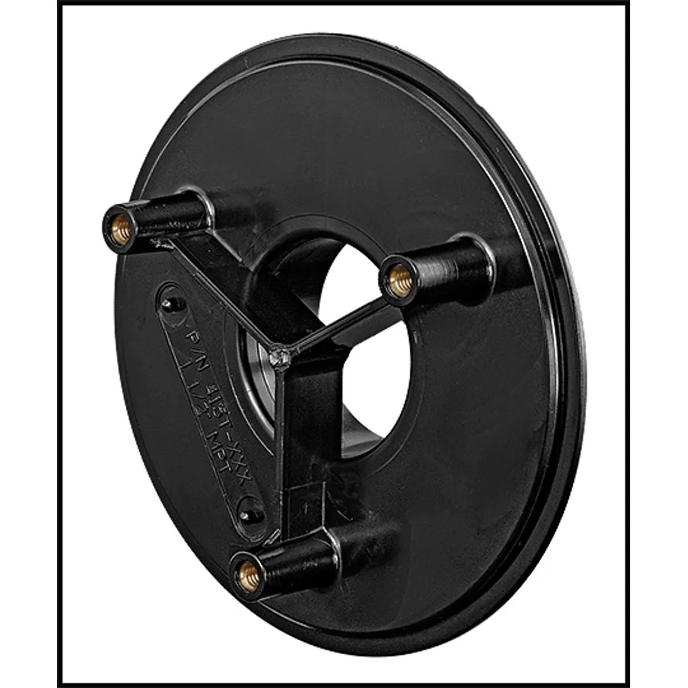AQUASTAR 4″ BLKHD FTG 1.5 MPT BLK