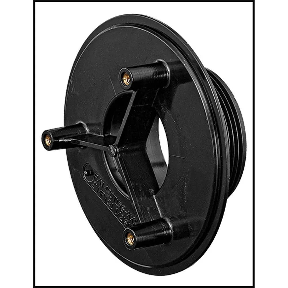 AQUASTAR 4″ BLKHD FTG 2″M/1.5SL BK