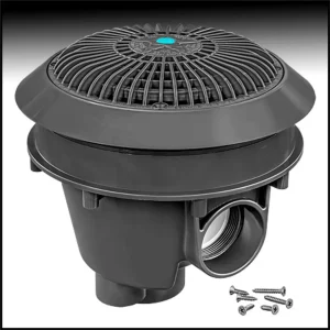 AQUASTAR 8″ STAR MAIN DRAIN D-GRAY