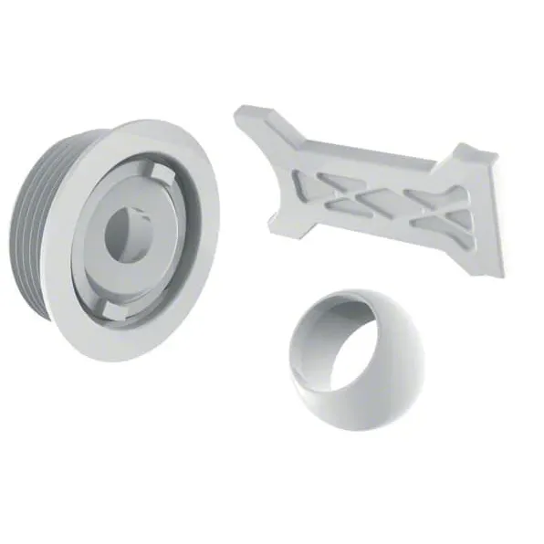 AquaStar Flush Retrofit Eyeball – White