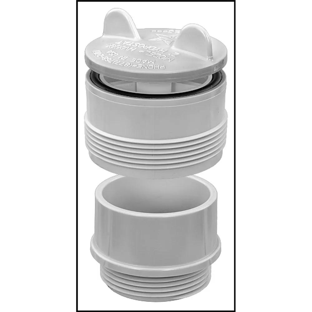 AQUASTAR HYDROSTAT 1-1/2″ & 2″ WHT