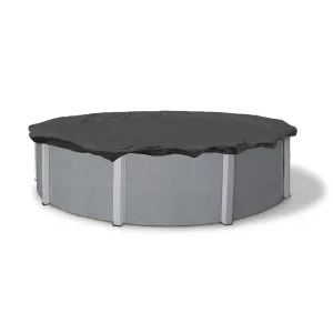 Arctic Armor Winter Cover for 12′ Round Pool 10 Yr. Gray/Black