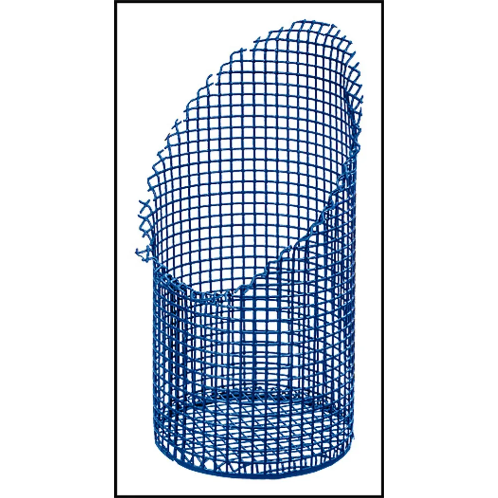 BASKET – #B-159 4″ MUELLER (BLUE COATED)