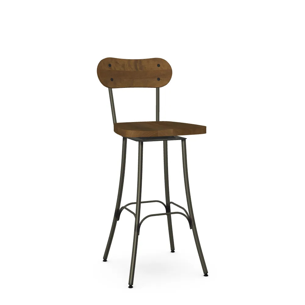 Bean Barstool – Wood Seat