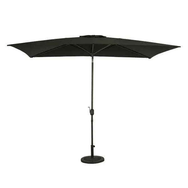 Bimini 6.5′ x 10′ Rectangular Market Umbrella – Black