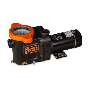 BLACK+DECKER 1 HP Above Ground Single Speed Pool Pump