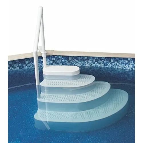 Blue Torrent Wedding Cake Pool Steps