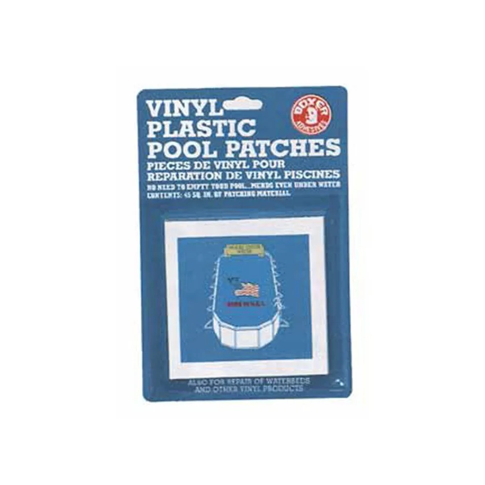 Boxer Adhesives Vinyl Plastic Pool Patches