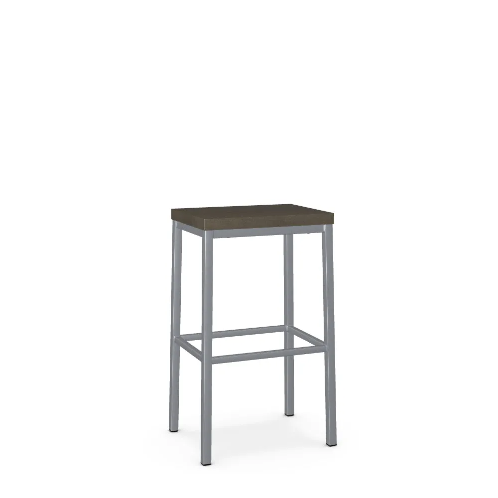 Bradley Backless Barstool – Wood Seat