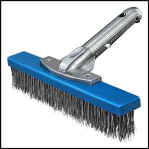Brush – 10″ Algae Stainless Steel Bristles with Aluminum Handle