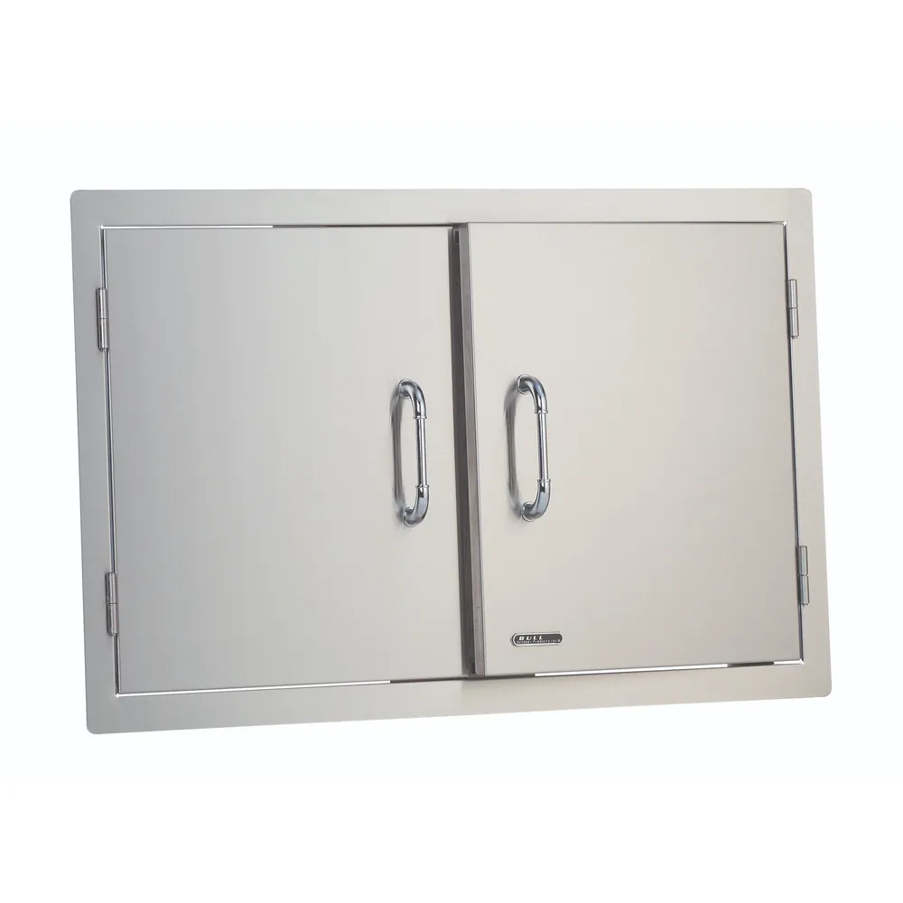 Bull 30″ Double Doors – Stainless Steel