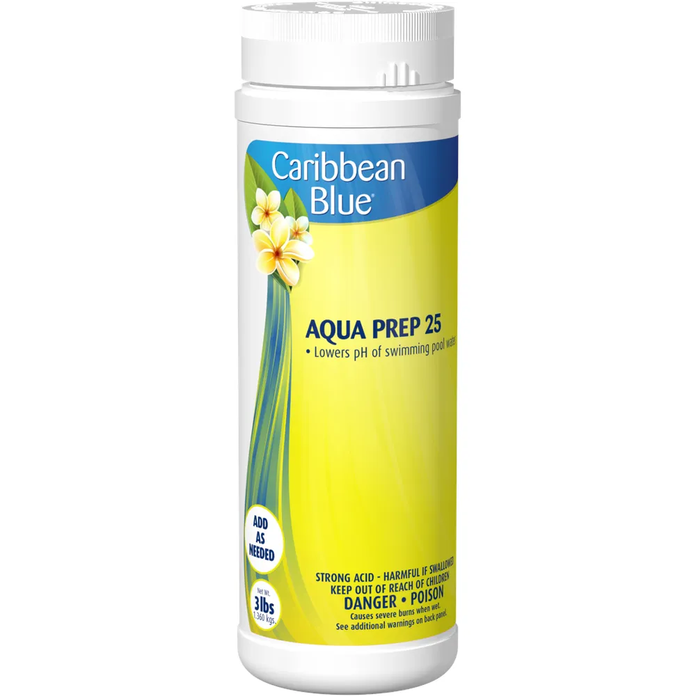 Caribbean Blue Aqua Prep 25 pH and Total Alkalinity Decreaser For Pools