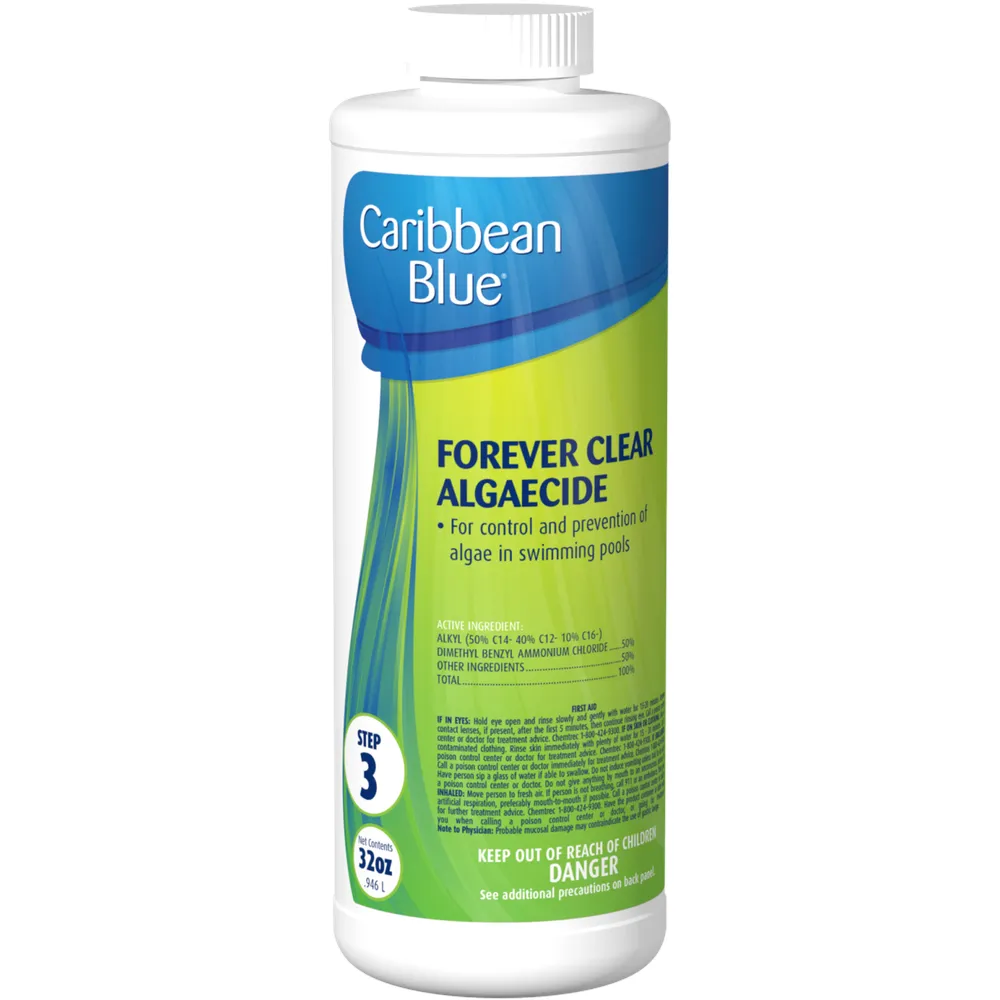 Caribbean Blue Forever Clear Algaecide Algae Preventer