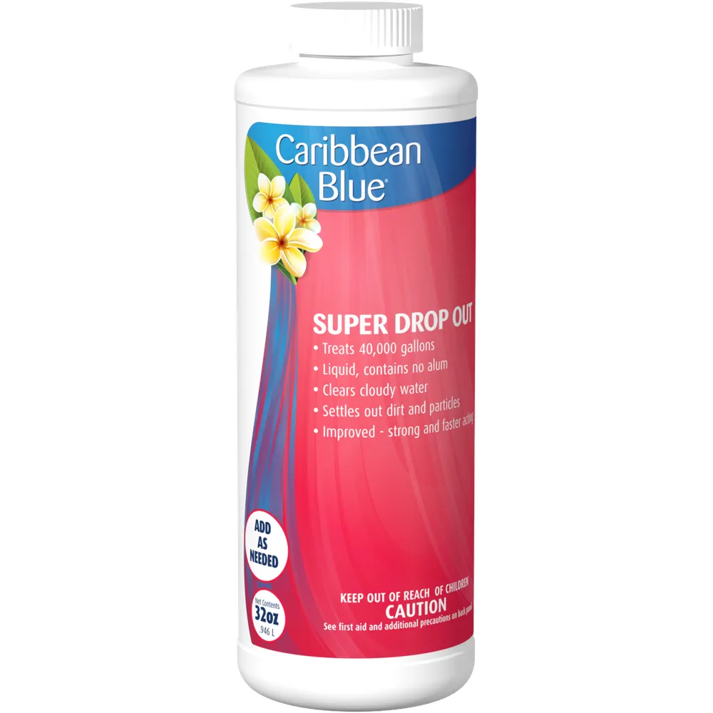 Caribbean Blue Super Drop Out- Floc